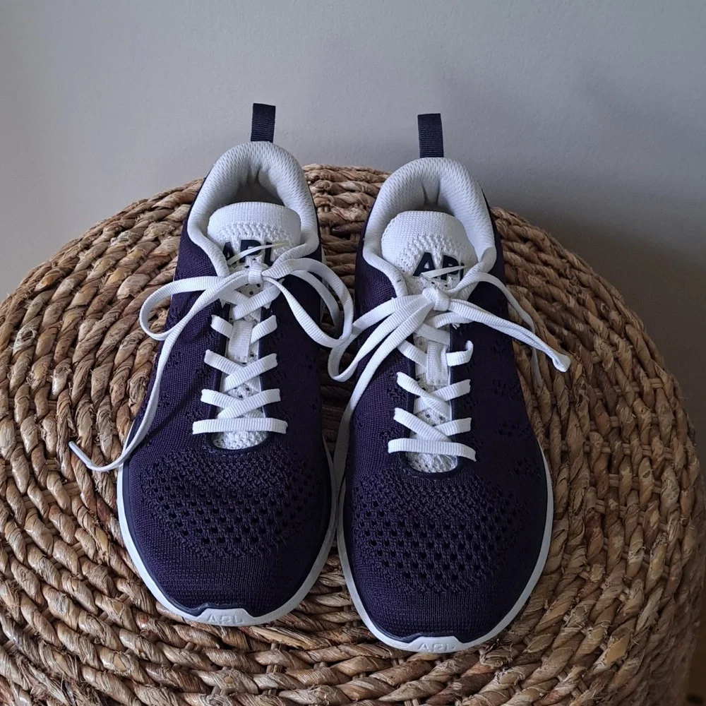 APL Womens TechLoom Pro Propelium Navy Mesh Athletic Sneakers‎ S-8